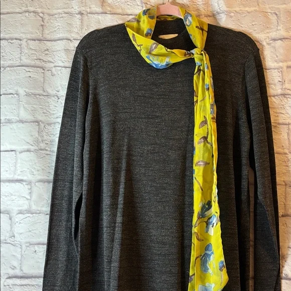 🔵SOLD😊👍 H&M Mock Neck Deep Gray
Long Sleeve Knit Dress - Picture 9 of 13